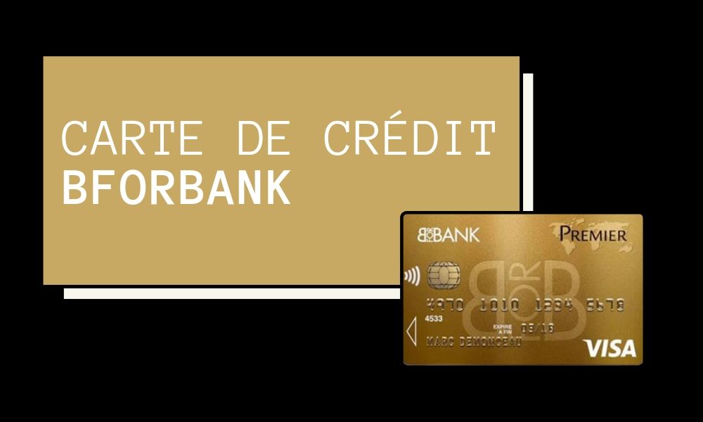 Comment bÃ©nÃ©ficier d'une carte de crÃ©dit Visa Premier chez BforBank