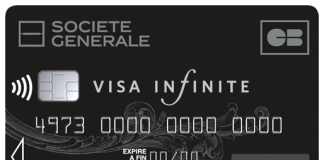 Visa Infinite de la Société Générale