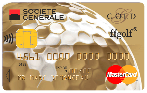 Carte de crédit Gold Mastercard de la Société Générale